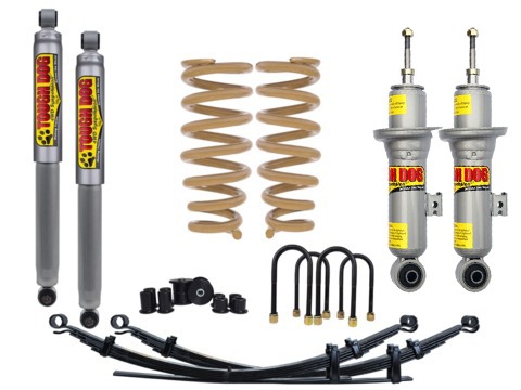 Лифт-комплект усиленной подвески Tough Dog для Mitsubishi L200 2006-2014 г.в. (Средняя нагрузка 300кг постоянно)