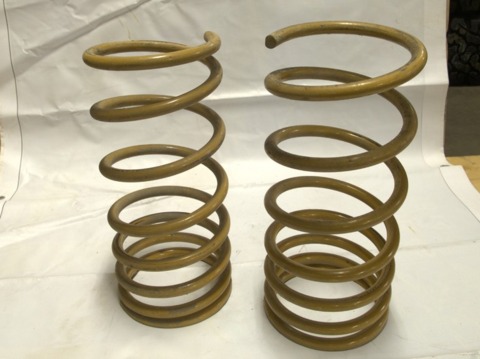 Пружины задние Б/У Toughdoh для MITSUBISHI PB Challenger 2009+, лифт 25 мм, легкая нагрузка до 300 кг к ПСМ