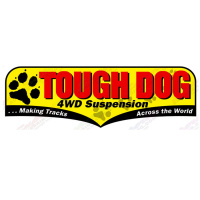 Амортизатор передний регулируемый Tough Dog для УАЗ (UAZ) Патриот, Пикап (с 2005+) лифт 0-40 мм