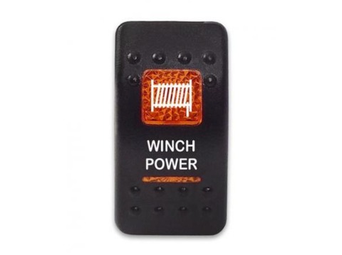 Клавиша Winch Power 12-24В с оранжевой подсветкой